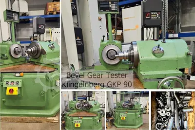 Контрольно-обкатной станок для конических колес Klingelnberg GKP 90
