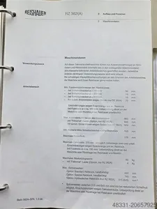 Зубошлифовальный станок для наружных зубьев - REISHAUER RZ362A
