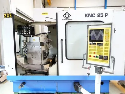 Зубофрезерный станок для конических колес с круговыми зубьями - KLINGELNBERG KNC 25 P