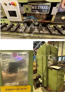 Rack Cutting Gear Shaper with PLC control - Sykes V10 B